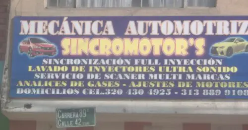 MECANICA AUTOMOTRIZ SINCROMOTOR´S BOGOTÁ MECANICA AUTOMOTRIZ SINCROMOTOR´S BOGOTÁ